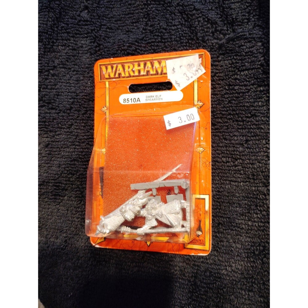 Games Workshop Warhammer Fantasy 8510A Dark Elf Spearmen